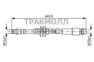 ШЛАНГ ТОРМОЗНОЙ - 1987481668