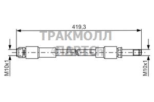 ШЛАНГ ТОРМОЗНОЙ - 1987481674