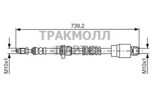 ТОРМОЗНОЙ ШЛАНГ - 1987481677