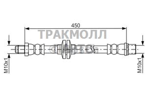 ШЛАНГ ТОРМОЗНОЙ - 1987481683