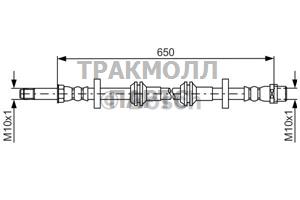 ТОРМОЗНОЙ ШЛАНГ - 1987481690