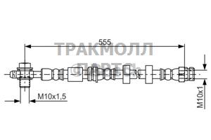 ТОРМОЗНОЙ ШЛАНГ - 1987481694