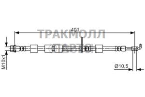 ТОРМОЗНОЙ ШЛАНГ - 1987481700