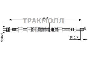 ТОРМОЗНОЙ ШЛАНГ - 1987481701