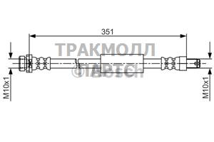 ТОРМОЗНОЙ ШЛАНГ - 1987481705