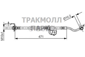 ТОРМОЗНОЙ ШЛАНГ - 1987481716