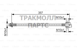 BRAKE HOSE - 1987481719