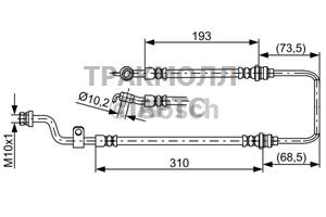 ТОРМОЗНОЙ ШЛАНГ - 1987481894