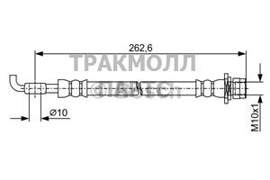 ТОРМОЗНОЙ ШЛАНГ - 1987481936