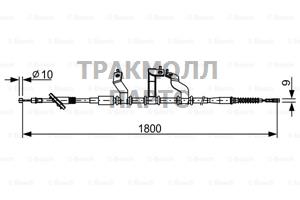 ТОРМОЗНОЙ ТРОС - 1987482530