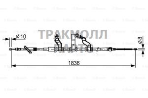 ТОРМОЗНОЙ ТРОС - 1987482531