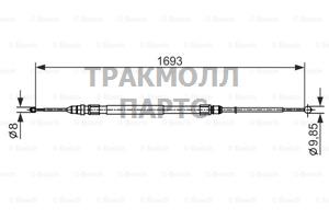 BRAKE CABLE - 1987482542