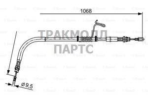 BRAKE CABLE - 1987482544