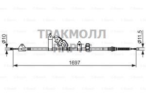 BRAKE CABLE - 1987482565