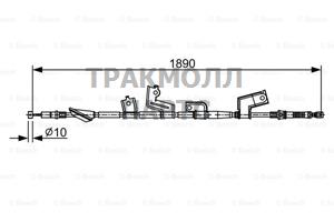 BRAKE CABLE - 1987482576