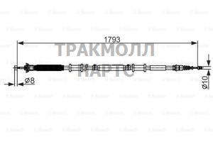 ТОРМОЗНОЙ ТРОС - 1987482580