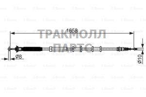 ТРОС ТОРМОЗНОЙ - 1987482581