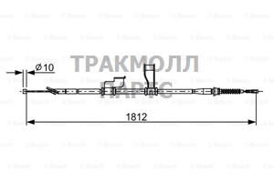 ТОРМОЗНОЙ ТРОС - 1987482616