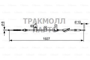 ТОРМОЗНОЙ ТРОС - 1987482649