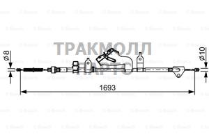 ТОРМОЗНОЙ ТРОС - 1987482657