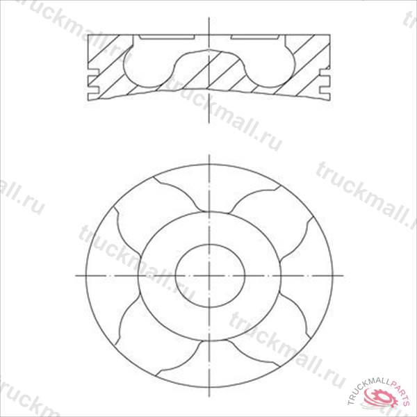 ПОРШЕНЬ - 229 05 00