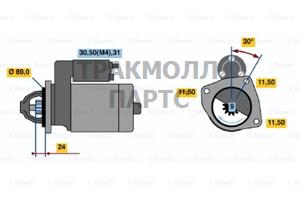 Оригинальная запчасть - 0001368003