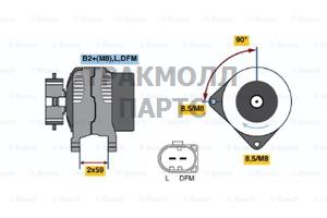 Оригинальная запчасть - 0121715004