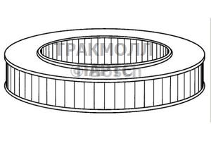 Фильтр воздушный MB W123 200D-300TD/ГАЗ 2.4 - 1457429989