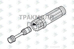 Вал кпп EATON RTO-11613 - 35.54.0135