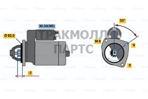 Оригинальная запчасть - 0001108162