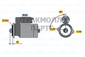 СТАРТЕР - 0986014391