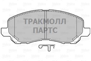 Тормозные колодки перед Mitsubishi/Citroen/Peug/Chrys/Dodge/Jeep Lancer/C4/Outlander 1.5-2.4i  - 598886