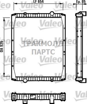 Сердцевина радиатора Renault G 92- 925661.146 - 730337