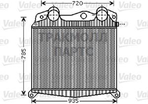 Радиатор интеркулер MAN TGA 892х685х66 - 818741