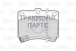 Колодки торм. KIA Pride - 301268