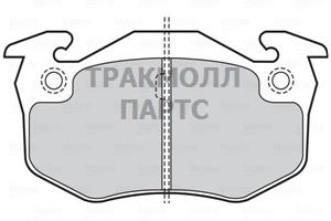 КОЛОДКИ ТОРМОЗНЫЕ - 301396