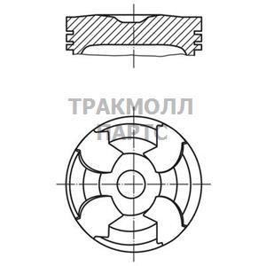 ПОРШЕНЬ - 001 02 00