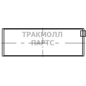 Вкладыш шатунный - 001 PL 19619 000