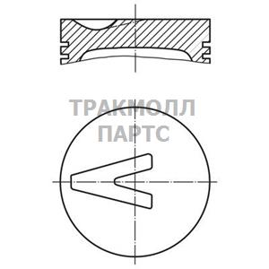 ПОРШЕНЬ - 082 62 00