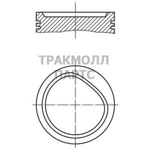 Поршень комплект - 082 72 01