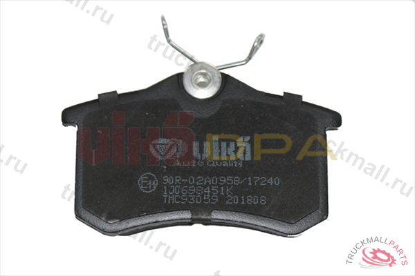 КОЛОДКИ ТОРМОЗНЫЕ - 66980001501