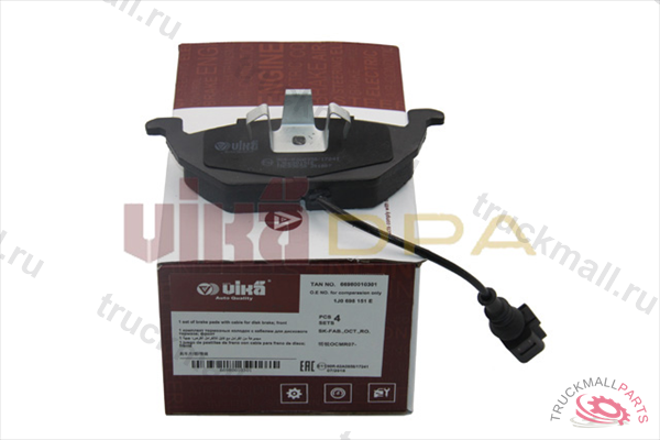 КОЛОДКИ ТОРМОЗНЫЕ - 66980010301