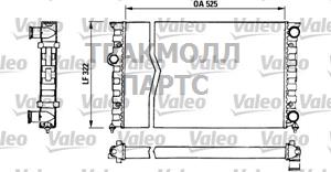 РАДИАТОР - 730505