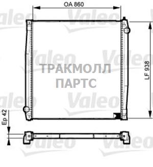 Радиатор SCANIA - 733527