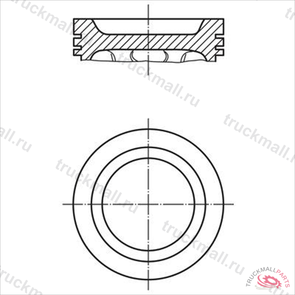 Поршень комплект - 038 52 00