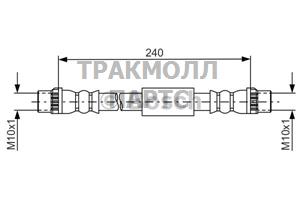 ТОРМОЗНОЙ ШЛАНГ - 1987481666