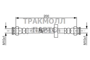 ТОРМОЗНОЙ ШЛАНГ - 1987481670