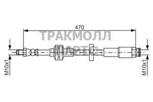 ТОРМОЗНОЙ ШЛАНГ - 1987481672