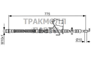 ТОРМОЗНОЙ ШЛАНГ - 1987481684