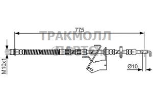 ТОРМОЗНОЙ ШЛАНГ - 1987481685